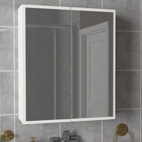 Dekorister Kayla Beyaz Banyo Üst Dolabı
