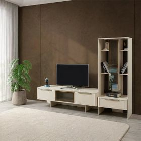 Dekorister Loft Beyaz Tv Ünitesi