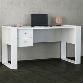Dekorister Lord Beyaz 140 cm Çalışma Masası