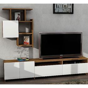 Dekorister Mariposa Ceviz-Beyaz Tv Ünitesi