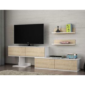 Dekorister Maximus Beyaz-Safir Tv Ünitesi