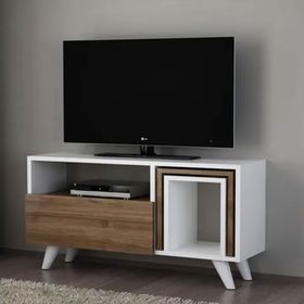 Dekorister Novella K2 Beyaz-Ceviz Tv Ünitesi