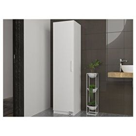 Dekorister Odeon 1 KapaklI Beyaz Kiler Banyo Dolabı