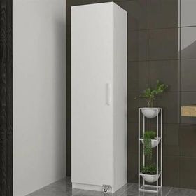 Dekorister Odeon 1 KapaklI Beyaz Kiler Banyo Dolabı