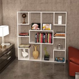 Dekorister Optimist Beyaz Kitaplık