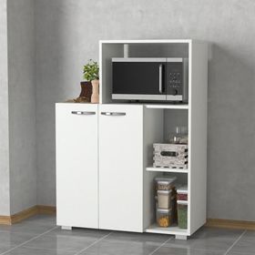 Dekorister Pars Beyaz Mutfak Dolabı