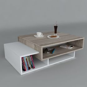Dekorister Tab Beyaz/Cordoba Orta Sehpa
