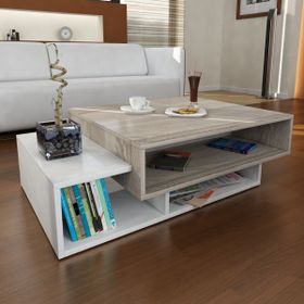 Dekorister Tab Beyaz/Cordoba Orta Sehpa