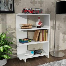 Dekorister Trilion Beyaz Kitaplık