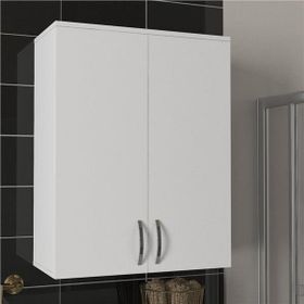 Dekorister Zoe Beyaz Banyo Üst Dolabı