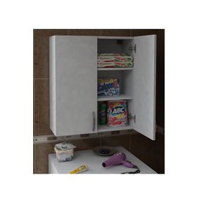 Dekorister Zoe Beyaz Banyo Üst Dolabı