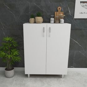 DEKOROSSO Beyaz Just Çok Amaçlı Dolap Mutfak Dolabı