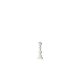 Dekorsende 18 cm Ahşap Eskitme Şamdan