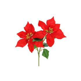 Dekorsende 30 cm Yapay Ponsetya Çiçeği