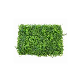 Dekorsende 40x60 cm Çim Plaka Panjur Yapay Bitki