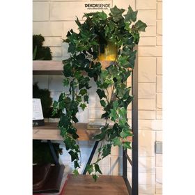 Dekorsende 90 cm Alacalı Hedera Sarmaşık Yapay Bitki