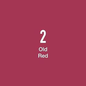 Del Rey 5789591 Twin Marker R2 Old Red Keçe Uçlu Kalem