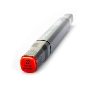 Del Rey 5789607 Twin Marker R22 French Vermillion Keçe Uçlu Kalem