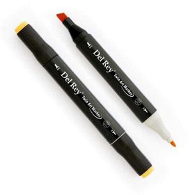 Del Rey 5789620 Twin Marker Y36 Keçe Uçlu Kalem