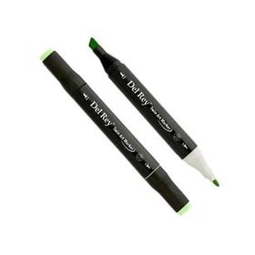 Del Rey 5789656 Twin Marker BG52 Deep Green Keçe Uçlu Kalem