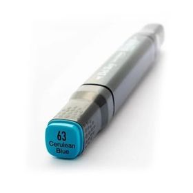 Del Rey 5789668 Twin Marker B63 Carulean Blue Keçe Uçlu Kalem
