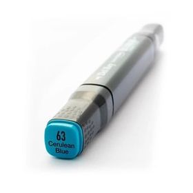 Del Rey 5789668 Twin Marker B63 Carulean Blue Keçe Uçlu Kalem