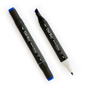 Del Rey 5789677 PB71 Cobalt Blue Twin Marker