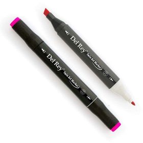 Del Rey 5789692 RP86 Vivid Reddish Purple Twin Marker