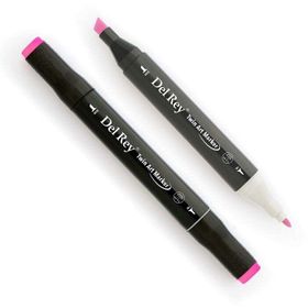 Del Rey 5789694 P88 Purple Grey Twin Marker