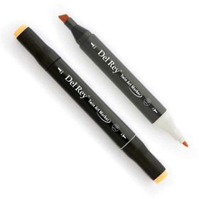 Del Rey 5789706 Twin Marker BR107 Sand Keçe Uçlu Kalem