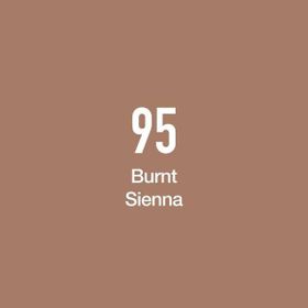 Del Rey 5789712 Twin Marker BR95 Burnt Sienna Keçe Uçlu Kalem