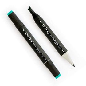 Del Rey BG61 Peacock Green Twin Marker