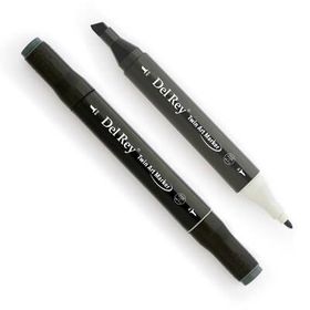 Del Rey CG6 Cool Grey Twin Çift Uçlu Marker Kalem