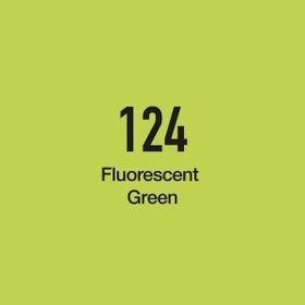 Del Rey Del Rey Twin Marker F124 Fluorescent Green Keçe Uçlu Kalem