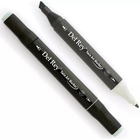 Del Rey GG3 Green Grey Twin Çift Uçlu Marker Kalem