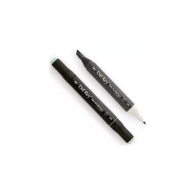 Del Rey GG3 Green Grey Twin Çift Uçlu Marker Kalem