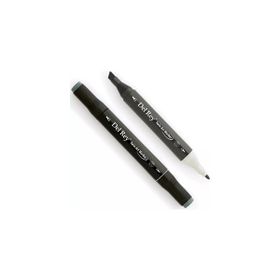 Del Rey GG7 Green Grey Twin Çift Uçlu Marker Kalem