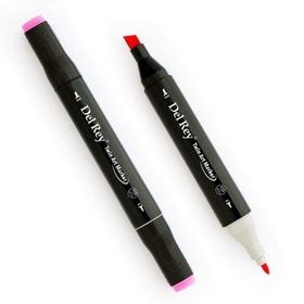 Del Rey RP6 Vivid Pink Twin Marker