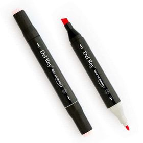 Del Rey RP9 Pale Pink Twin Çift Uçlu Marker Kalem