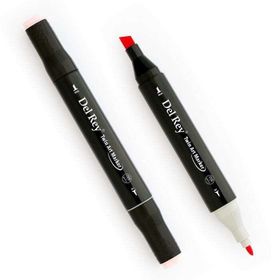 Del Rey RP9 Pale Pink Twin Çift Uçlu Marker Kalem