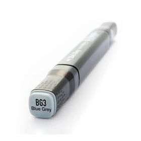 Del Rey Twin Marker BG3 Blue Grey Keçe Uçlu Kalem