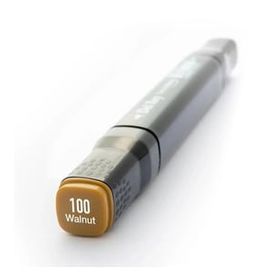 Del Rey Twin Marker BR100 Walnut Keçe Uçlu Kalem
