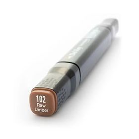 Del Rey Twin Marker BR102 Raw Umber Keçe Uçlu Kalem