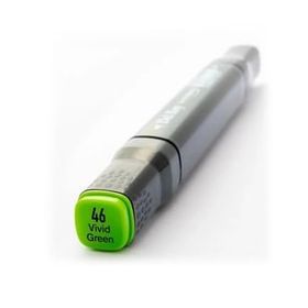 Del Rey Twin Marker G46 Vivid Green Keçe Uçlu Kalem