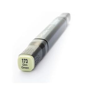 Del Rey Twin Marker GY173 Dim Green Keçe Uçlu Kalem