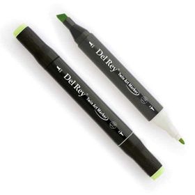 Del Rey Twin Marker GY175 Lime Green Keçe Uçlu Kalem