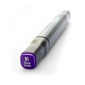Del Rey Twin Marker P81 Deep Violet Keçe Uçlu Kalem