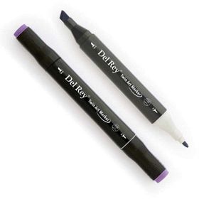 Del Rey Twin Marker P83 Lavender Keçe Uçlu Kalem