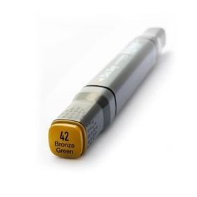 Del Rey Twin Marker Y42 Bronze Green Keçe Uçlu Kalem