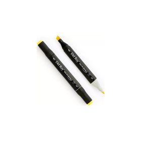 Del Rey Y38 Pale Yellow Twin Çift Uçlu Marker Kalem